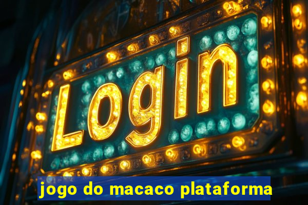 jogo do macaco plataforma